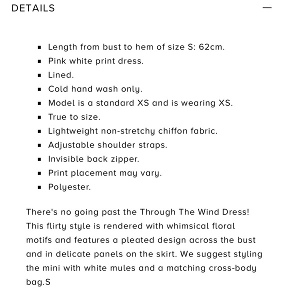 Through The Wind Dress Pink - Picture 3 of 16